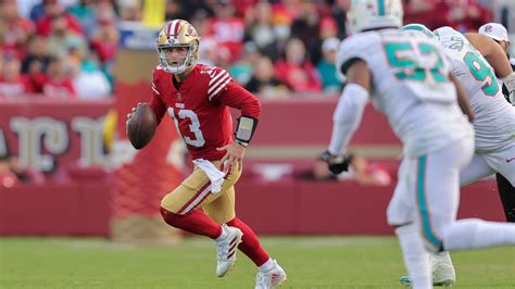 Brock Purdy touts his wheels, flashes deep ball as 49ers’ .